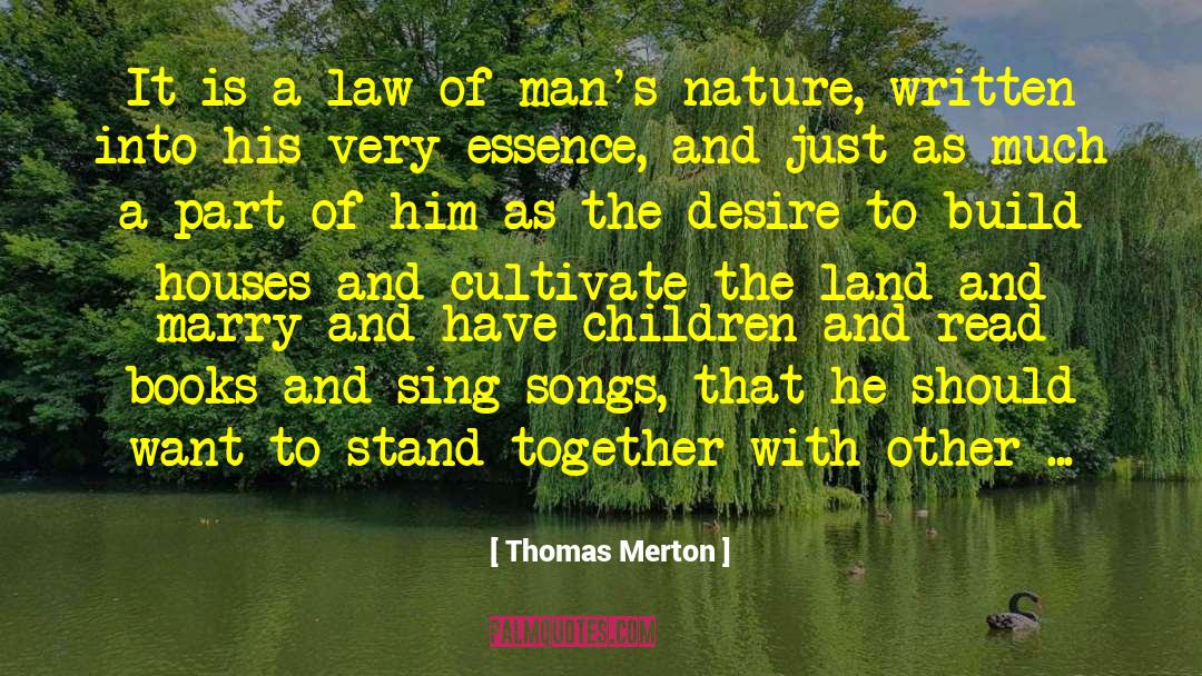 Land Reform quotes by Thomas Merton