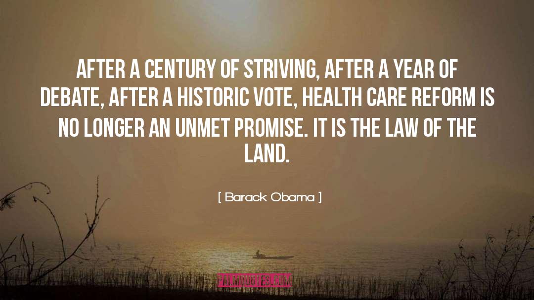 Land Reform quotes by Barack Obama