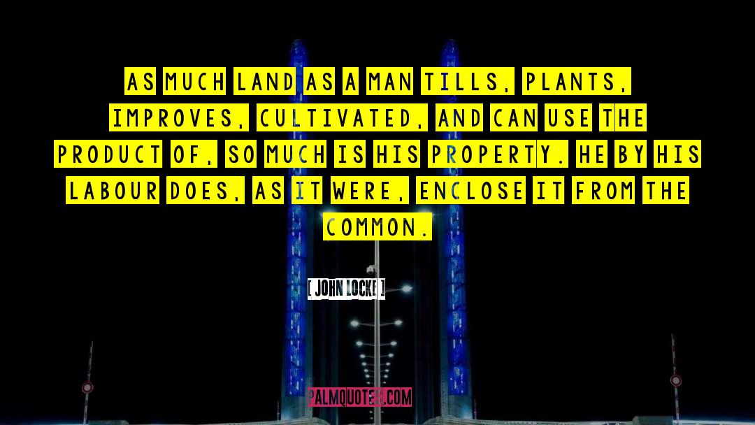 Land Use quotes by John Locke