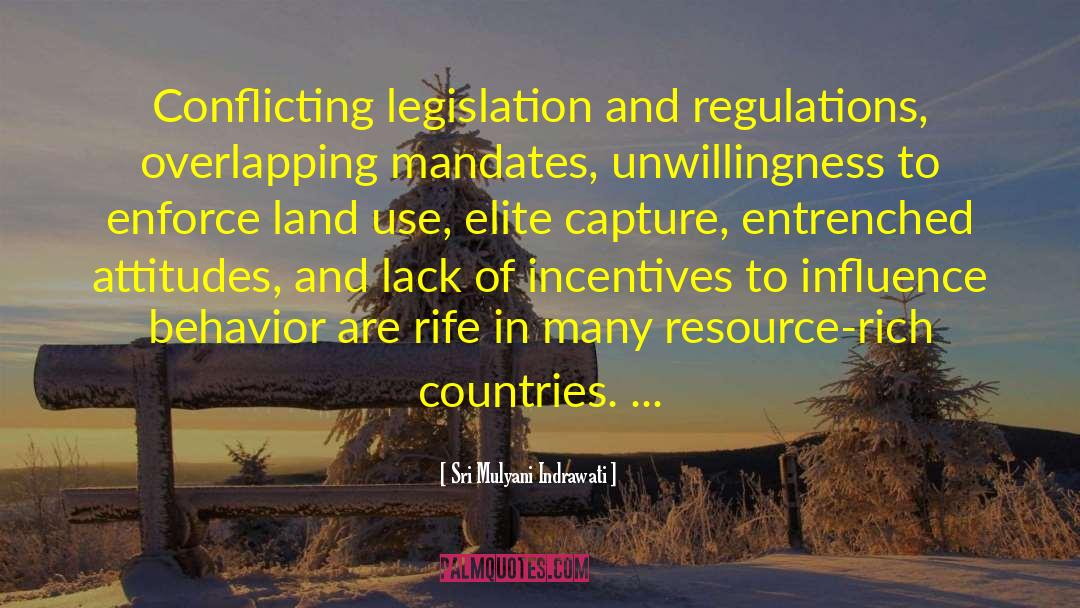 Land Use quotes by Sri Mulyani Indrawati