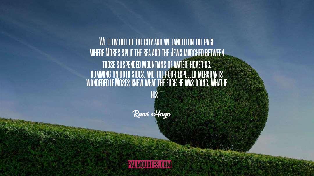 Landed quotes by Rawi Hage