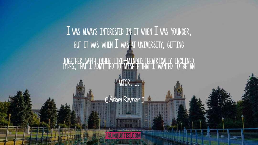 Lander University quotes by Adam Rayner