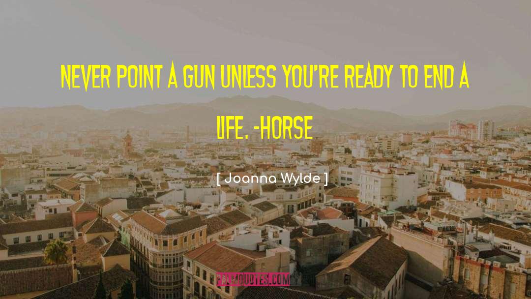 Landeskog Horse quotes by Joanna Wylde