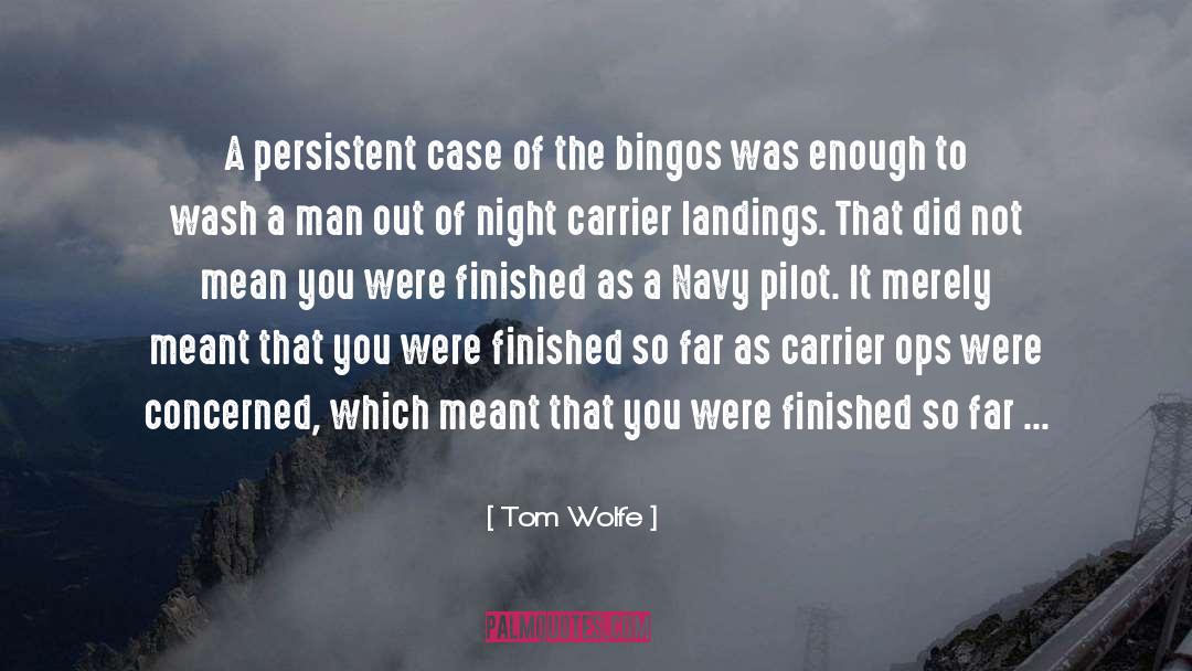 Landings quotes by Tom Wolfe