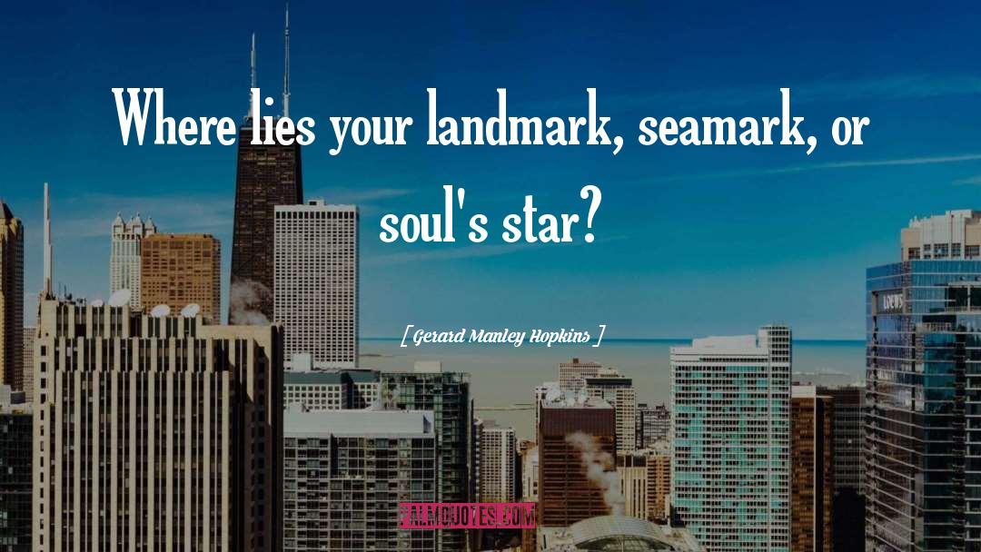 Landmark quotes by Gerard Manley Hopkins