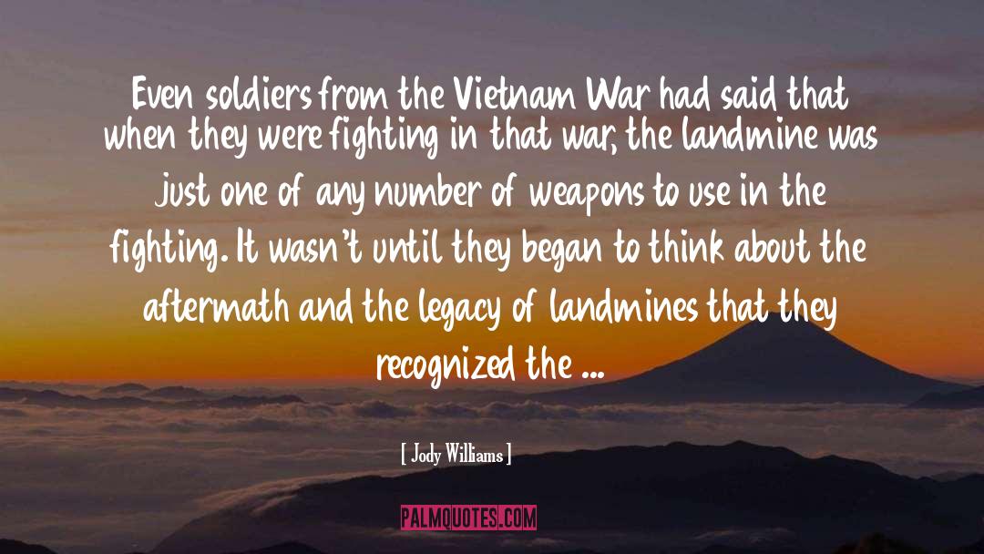 Landmines quotes by Jody Williams