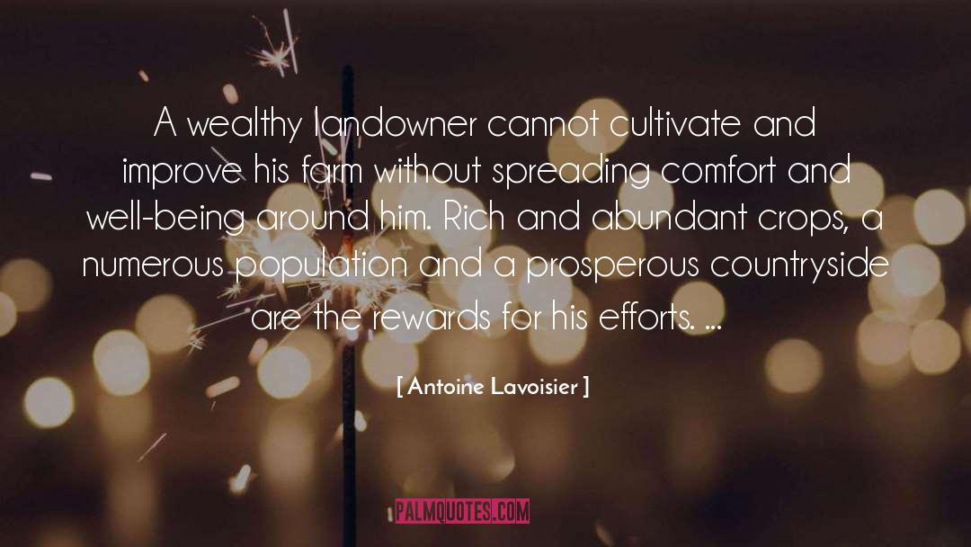 Landowner quotes by Antoine Lavoisier