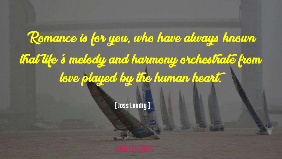 Landry quotes by Joss Landry