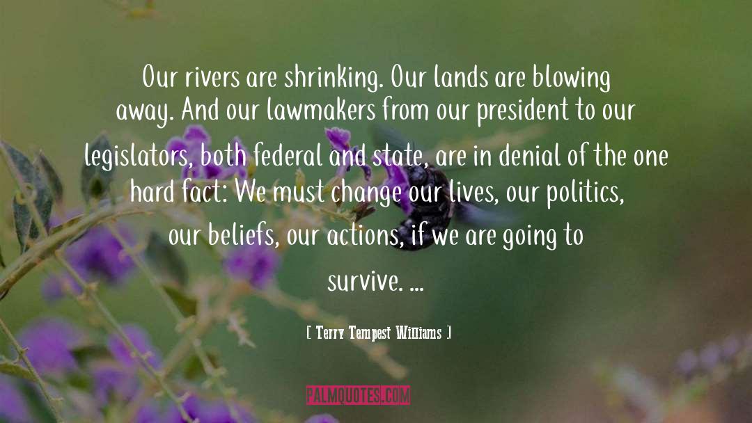 Lands quotes by Terry Tempest Williams