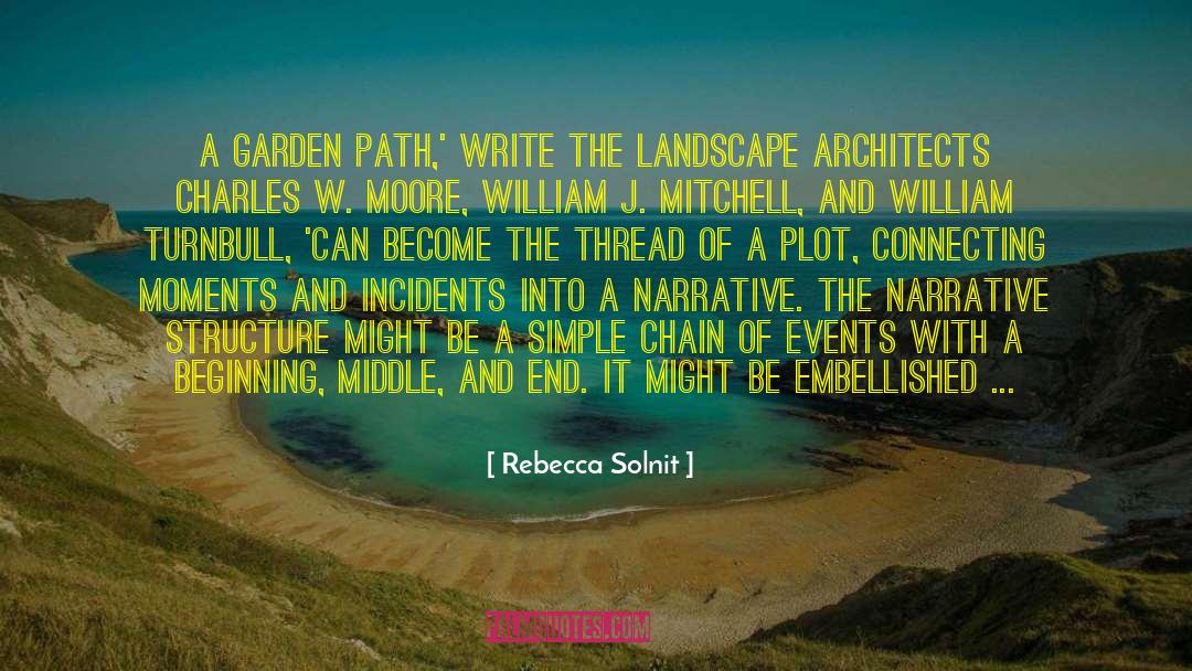 Landscape Architecture quotes by Rebecca Solnit