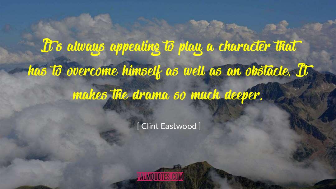 Landscape As Character quotes by Clint Eastwood