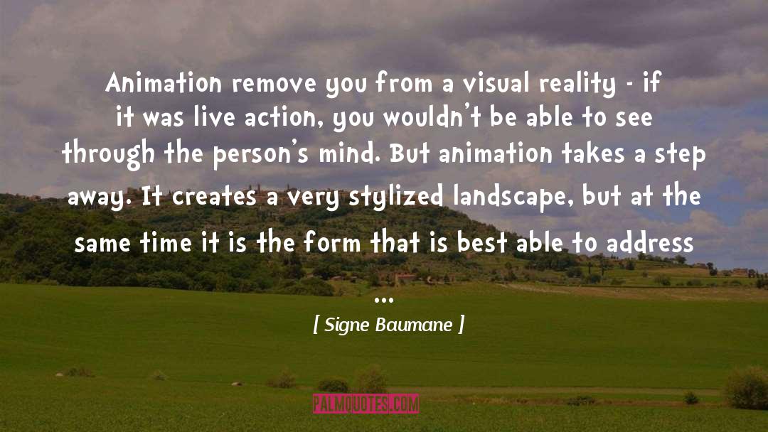 Landscape Mathematician quotes by Signe Baumane