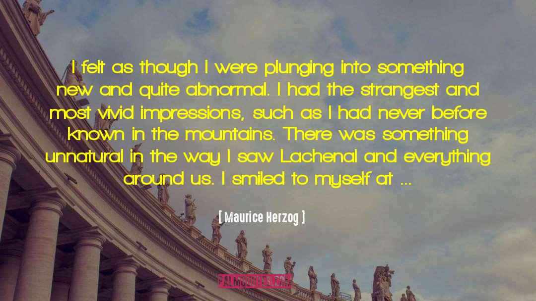 Landscape Painting quotes by Maurice Herzog