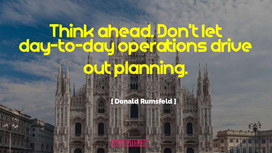 Landscape Planning quotes by Donald Rumsfeld