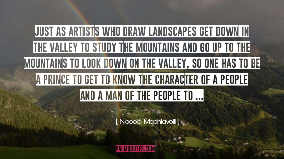 Landscapes quotes by Niccolo Machiavelli