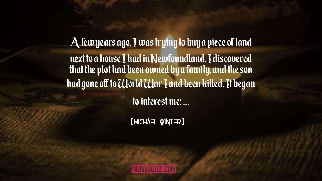 Landseer Newfoundland quotes by Michael Winter