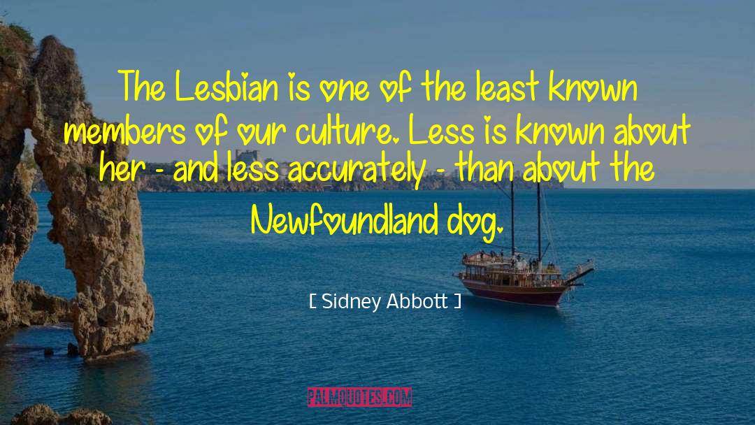 Landseer Newfoundland quotes by Sidney Abbott