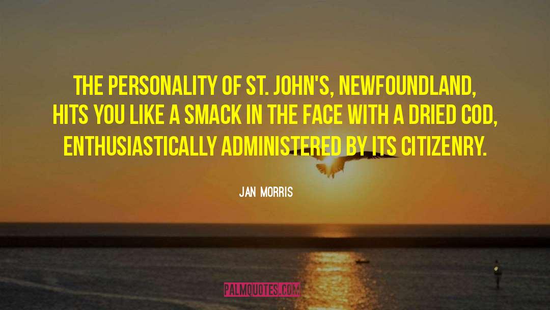 Landseer Newfoundland quotes by Jan Morris