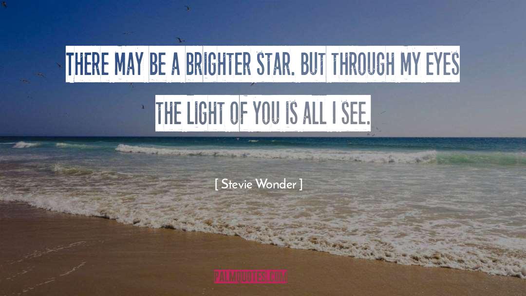 Langier Eye quotes by Stevie Wonder