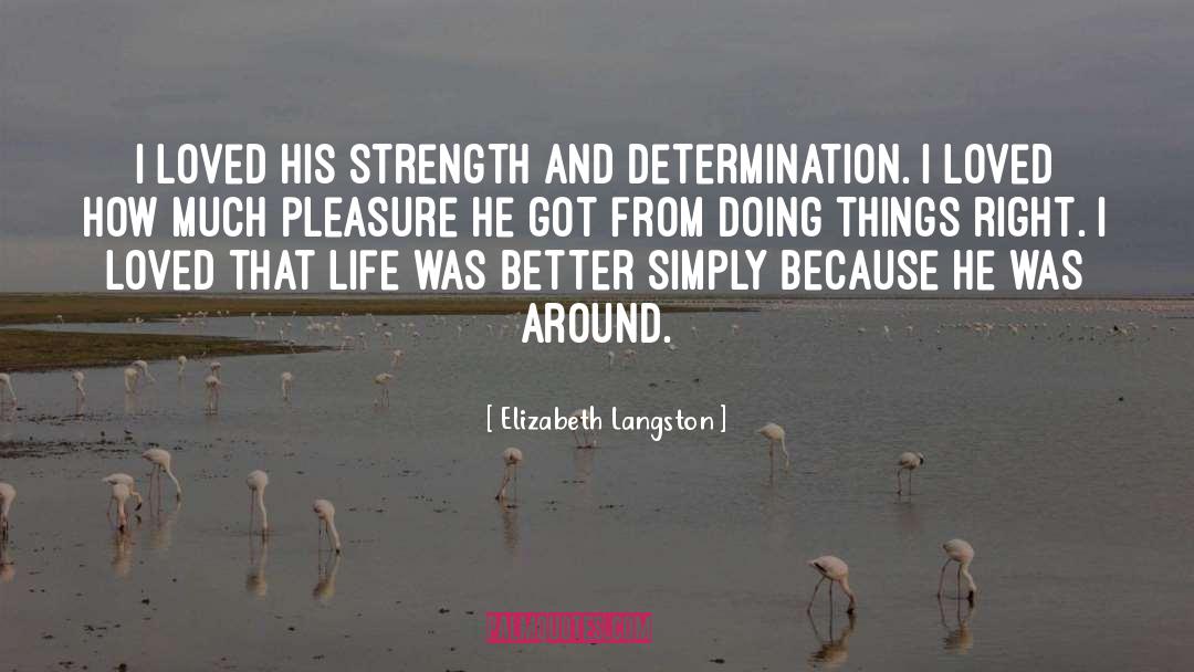 Langston quotes by Elizabeth Langston