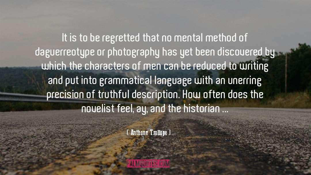 Language Acquisition quotes by Anthony Trollope