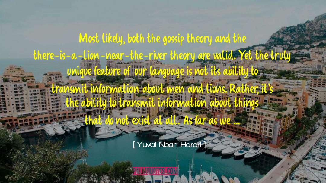 Language Acquisition quotes by Yuval Noah Harari