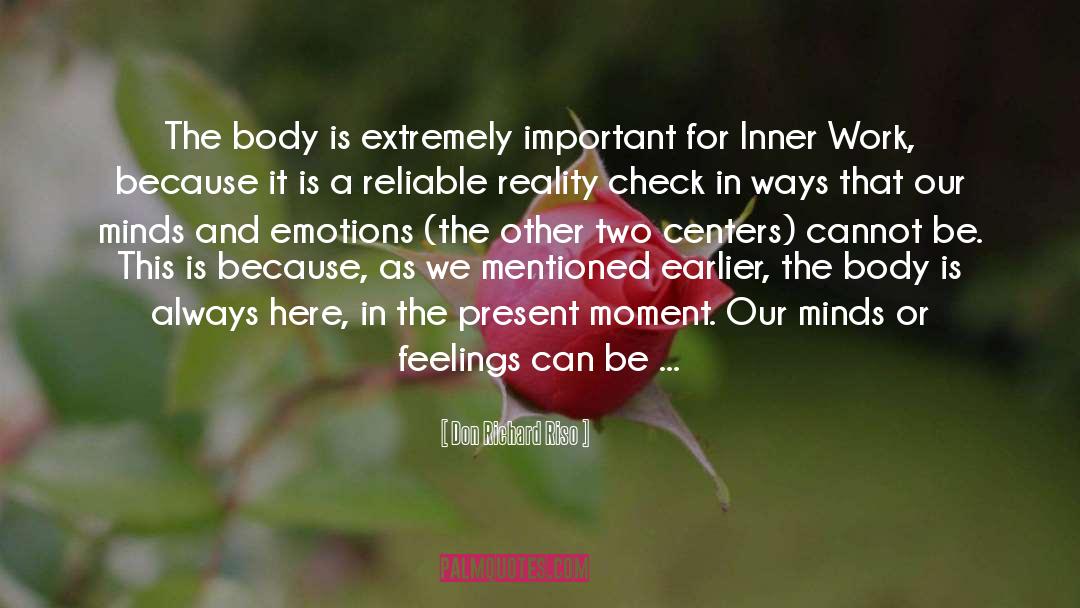 Language And Inner Feelings quotes by Don Richard Riso