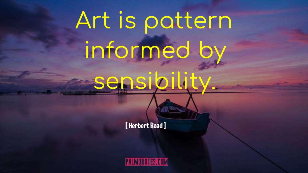 Language Art quotes by Herbert Read