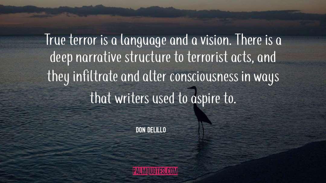 Language Arts quotes by Don DeLillo