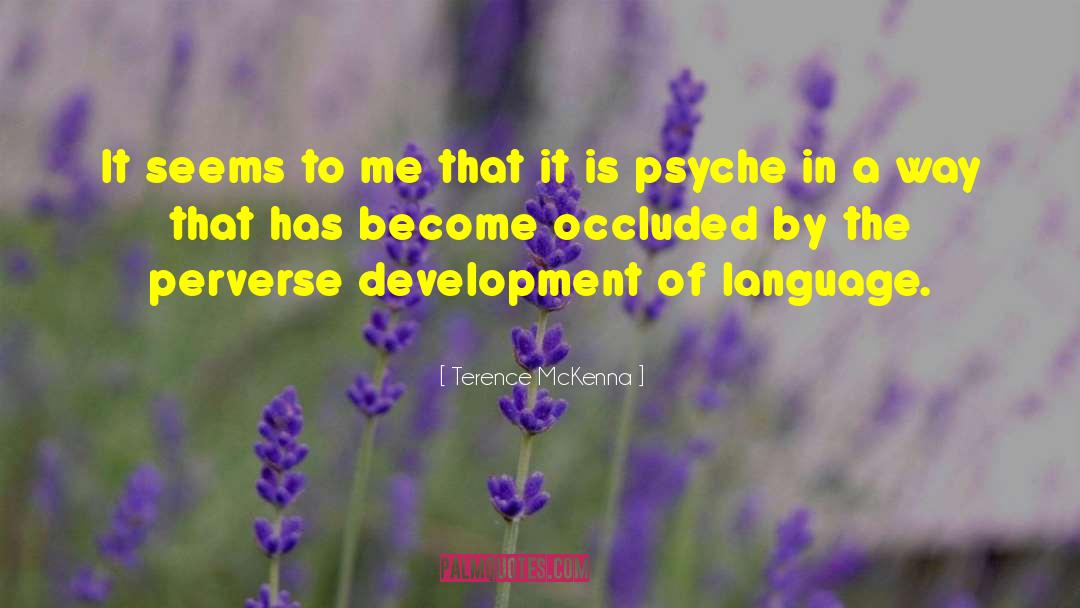 Language Barrier quotes by Terence McKenna