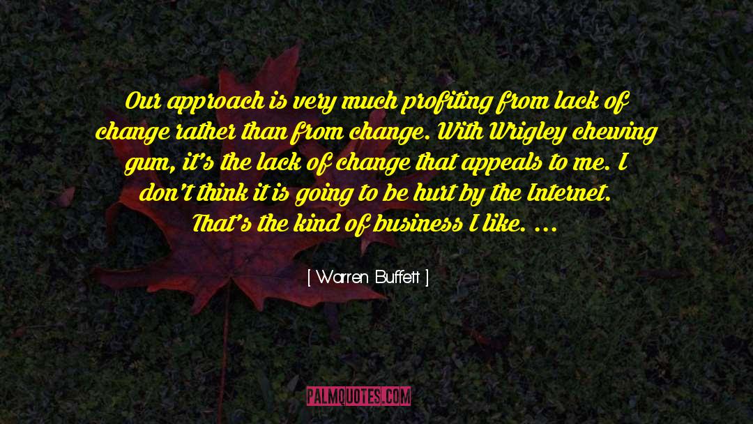 Language Change quotes by Warren Buffett