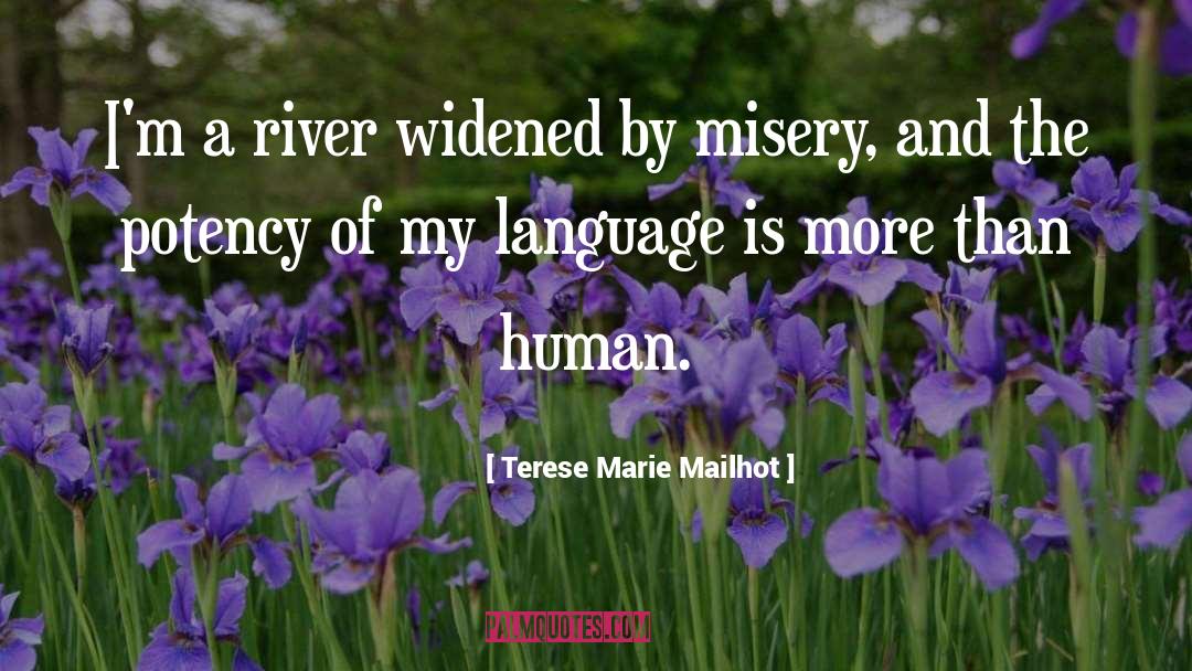 Language Development quotes by Terese Marie Mailhot