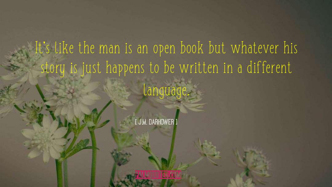 Language Game quotes by J.M. Darhower