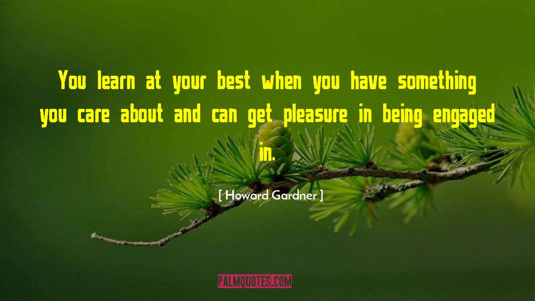 Language Learning Pleasure quotes by Howard Gardner