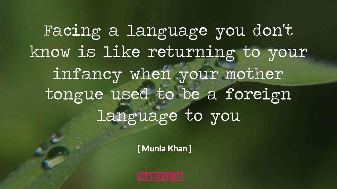 Language Learning Pleasure quotes by Munia Khan