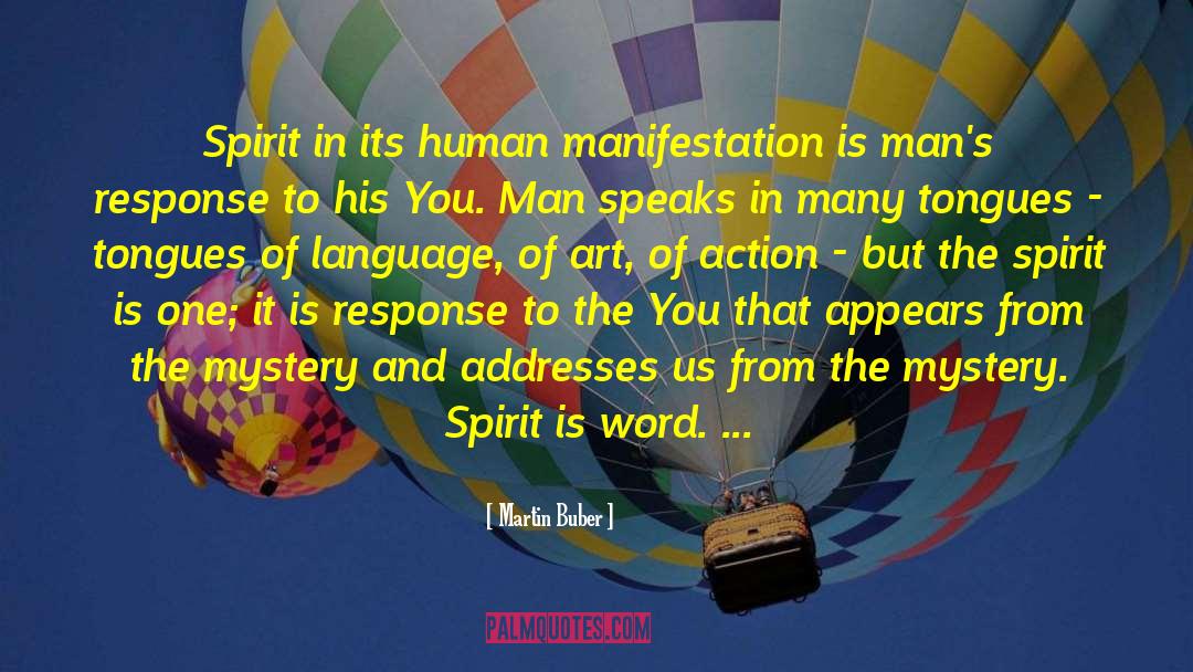 Language Of Art quotes by Martin Buber
