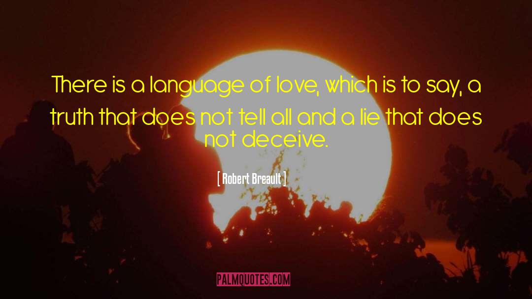 Language Of Love quotes by Robert Breault