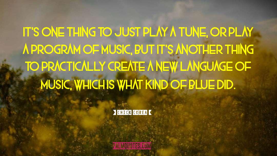 Language Of Music quotes by Chick Corea