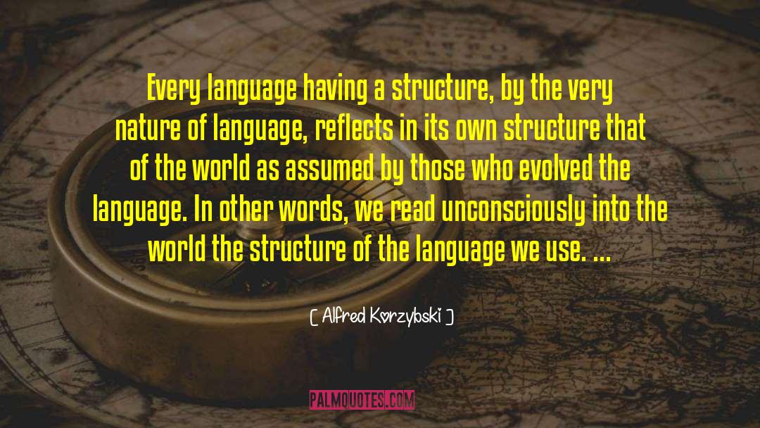 Language Of Silence quotes by Alfred Korzybski