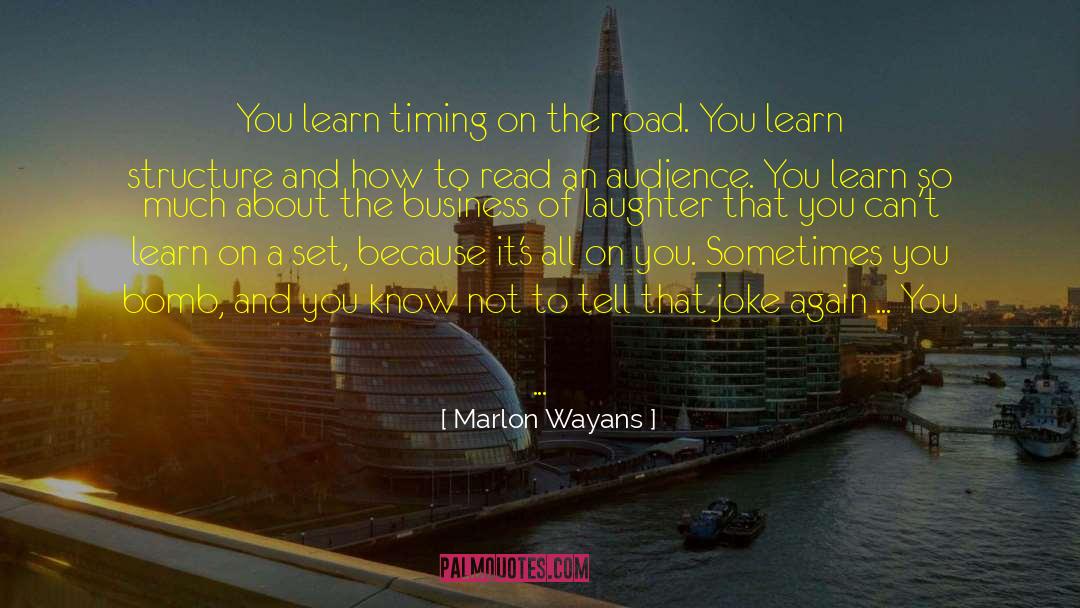 Language Structure quotes by Marlon Wayans