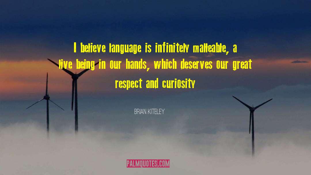 Language Structure quotes by Brian Kiteley