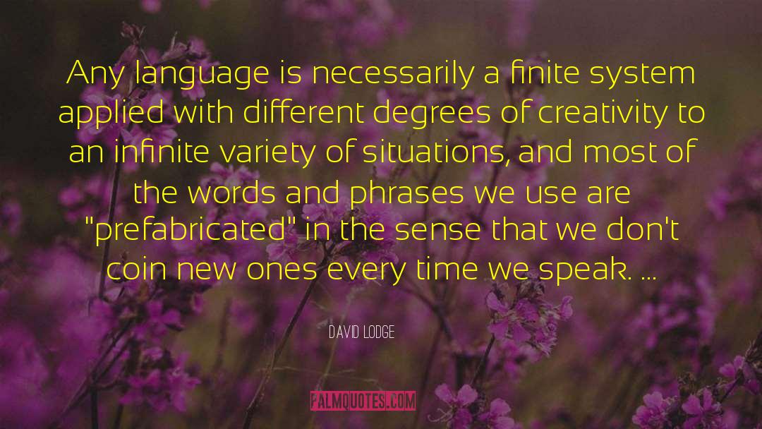Language The quotes by David Lodge