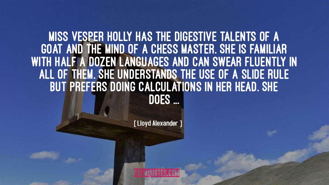 Languages quotes by Lloyd Alexander