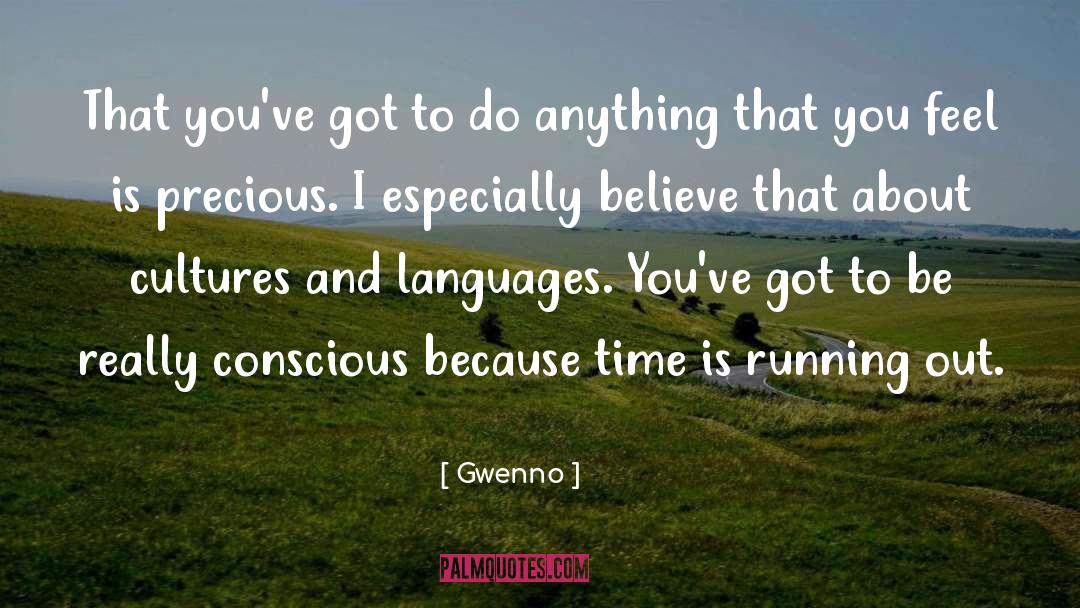 Languages quotes by Gwenno