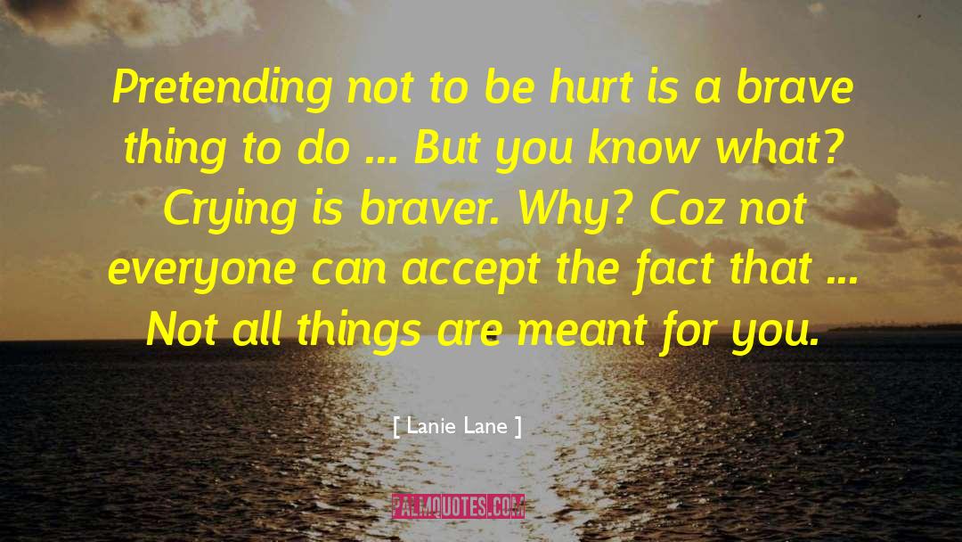 Lanie quotes by Lanie Lane