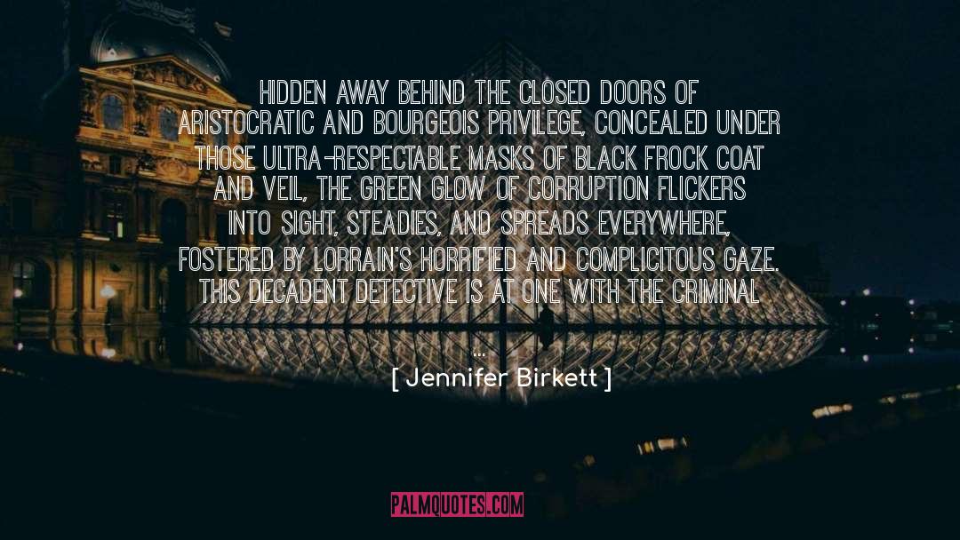 Laniere Masks quotes by Jennifer Birkett