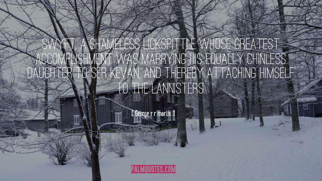 Lannisters quotes by George R R Martin