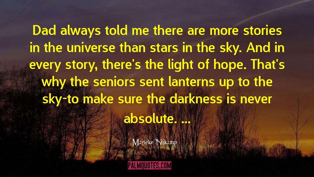 Lanterns quotes by Marieke Nijkamp