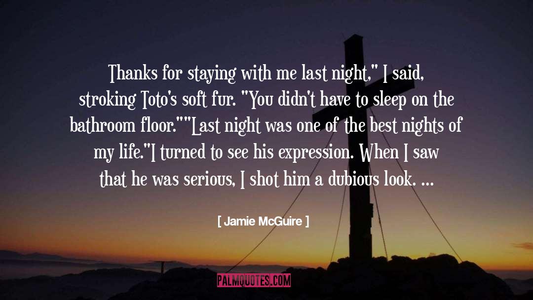 Lap quotes by Jamie McGuire