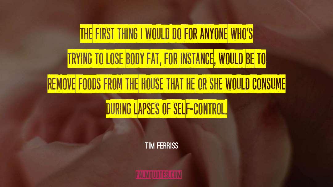 Lapses quotes by Tim Ferriss